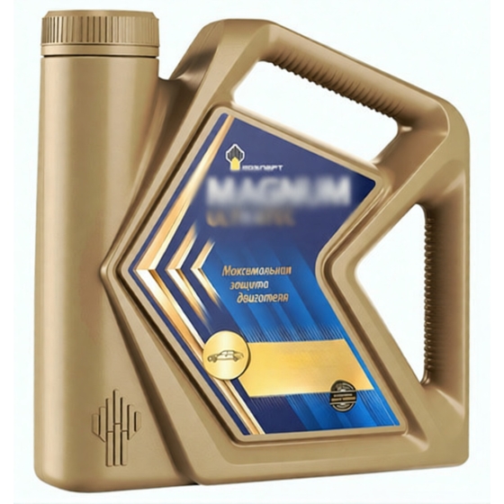 Моторное масло Роснефть Magnum Coldtec, 5W-40, 5 л, синтетика