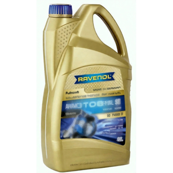 Трансмиссионное масло Ravenol ATF 5/4 HP Fluid, 5W-30, 4 л, синтетика