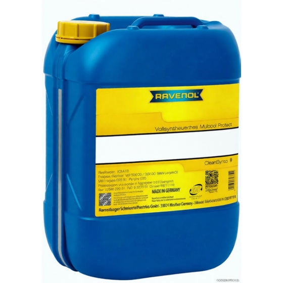 Трансмиссионное масло Ravenol ATF T-IV Fluid, 10W-40, 10 л, синтетика