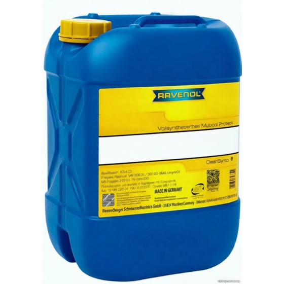 Трансмиссионное масло Ravenol UTTO, 20W-40, 20 л, синтетика