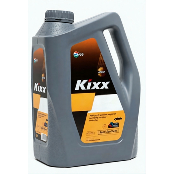 Моторное масло Kixx PAO, 5W-40, 4 л, синтетика