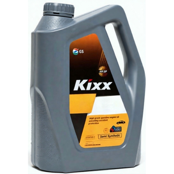 Моторное масло Kixx PAO, 5W-30, 4 л, синтетика
