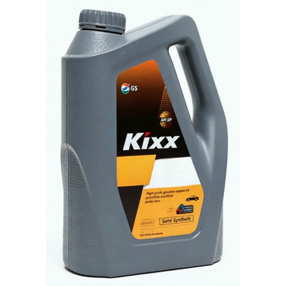Трансмиссионное масло Kixx Geartec, 85W-140, 4 л, полусинтетика