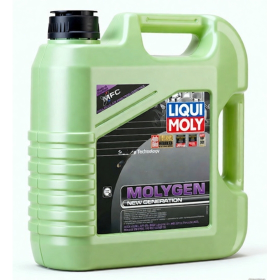 Моторное масло LIQUI MOLY Molygen New Generation, 5W-40, 5 л, синтетика