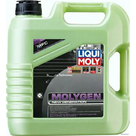 Моторное масло LIQUI MOLY Molygen New Generation, 5W-30, 4 л, синтетика
