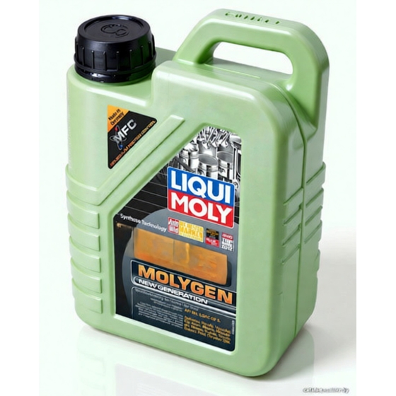 Моторное масло LIQUI MOLY MoS2 Leichtlauf, 10W-40, 1 л, синтетика