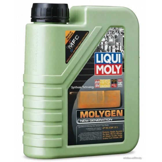 Моторное масло LIQUI MOLY MoS2 Leichtlauf, 10W-40, 1 л, синтетика