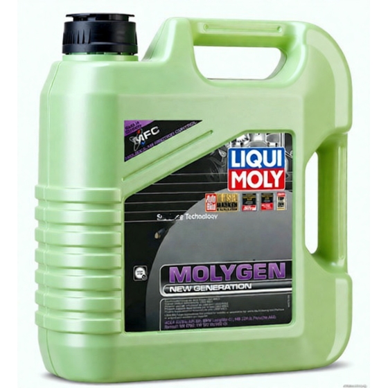 Моторное масло LIQUI MOLY Leichtlauf, 10W-30, 4 л, синтетика