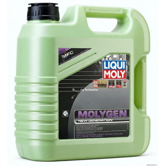 Моторное масло LIQUI MOLY Molygen, 10W-50, 4 л, полусинтетика