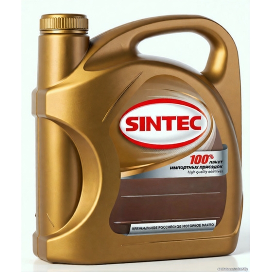 Моторное масло Sintec Platinum, 10W-40, 4 л, синтетика