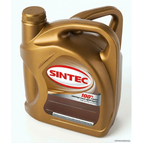 Моторное масло Sintec Platinum, 5W-40, 4 л, синтетика