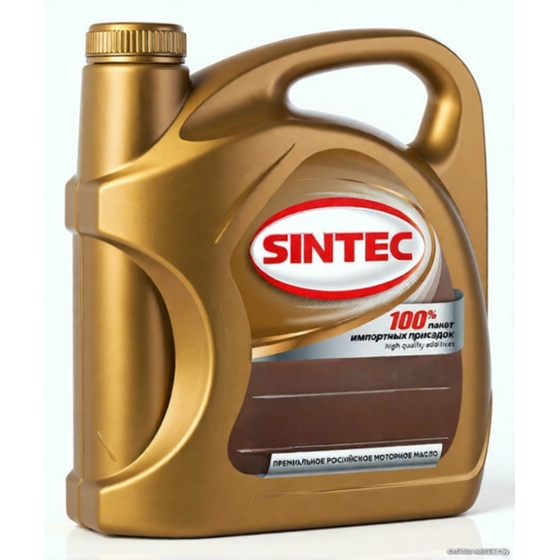 Моторное масло Sintec Platinum, 5W-40, 4 л, синтетика