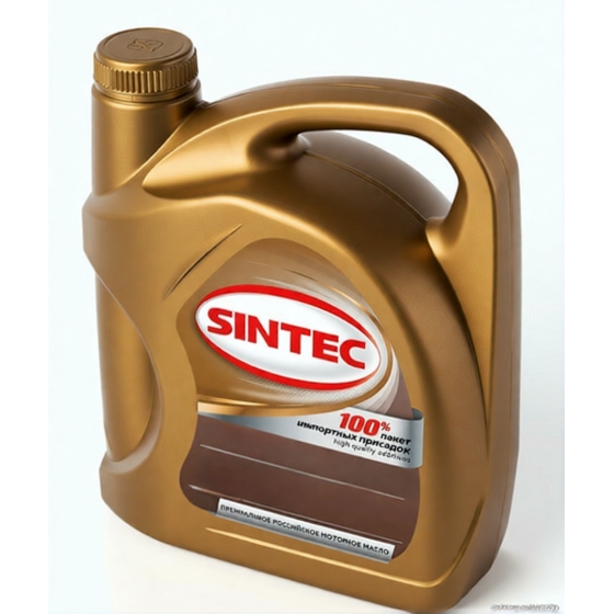 Моторное масло Sintec Platinum, 0W-20, 4 л, синтетика