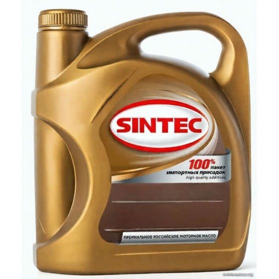 Моторное масло Sintec Platinum, 0W-20, 4 л, синтетика