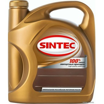 Моторное масло Sintec Platinum, 5W-30, 5 л, синтетика