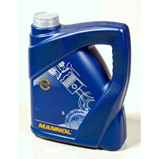 Моторное масло Mannol Racing + Ester, 10W-60, 4 л, синтетика
