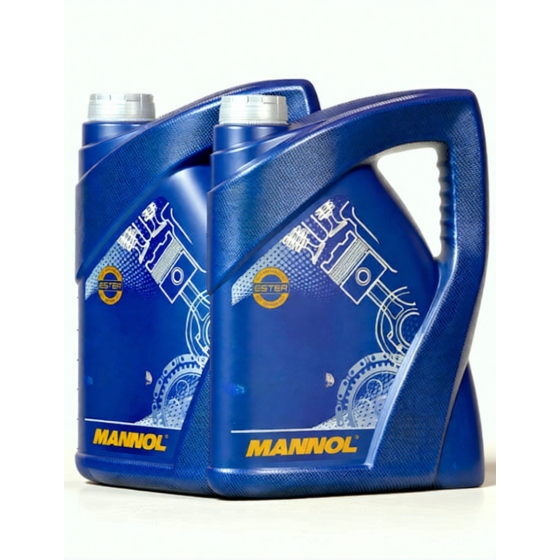 Моторное масло Mannol Racing + Ester, 10W-60, 4 л, синтетика