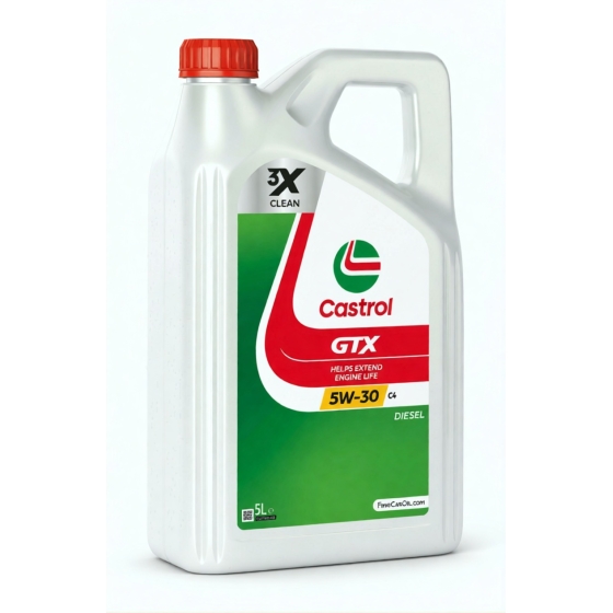 Моторное масло Castrol GTX 5W-40 A3/B4, 1 л, синтетика