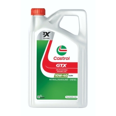 Моторное масло Castrol GTX Ultraclean 10W-40 A3/B4, 4 л, полусинтетика