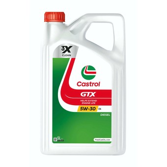 Моторное масло Castrol GTX 5W-40 A3/B4, 4 л, синтетика