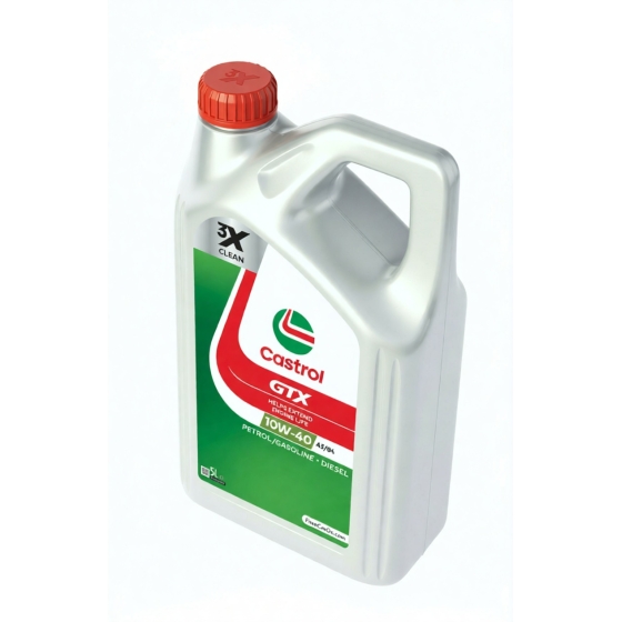 Моторное масло Castrol GTX 10W-40 A3/B4, 4 л, полусинтетика