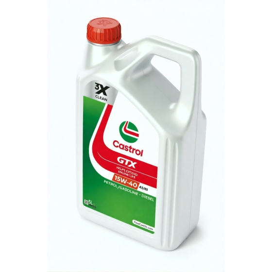 Моторное масло Castrol GTX 15W-40 A3/B3, 4 л, минеральное