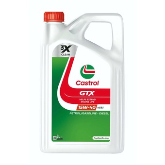Моторное масло Castrol GTX 15W-40 A3/B3, 1 л, минеральное