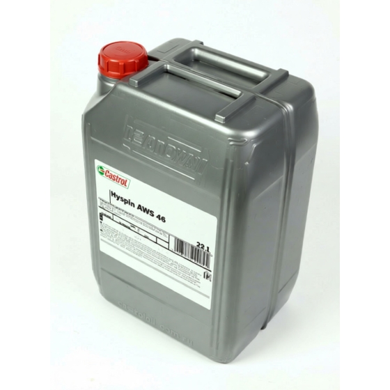 Гидравлическое Castrol Hyspin AWS 46, 15 кг, минеральное