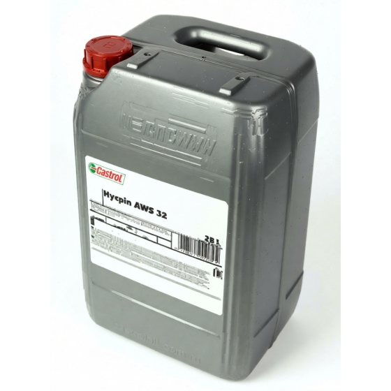 Гидравлическое масло Castrol Hyspin AWS 32, 15W-32, 15 кг, минеральное