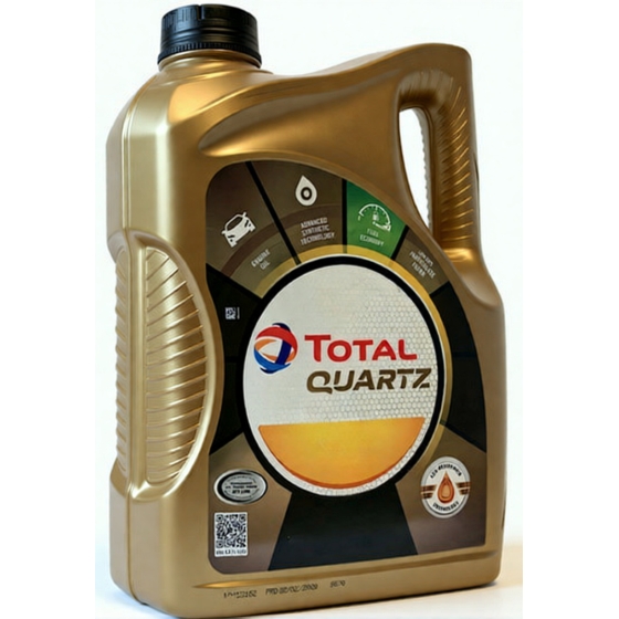 Моторное масло Total Quartz INeo ECS, 5W-30, 5 л, синтетика