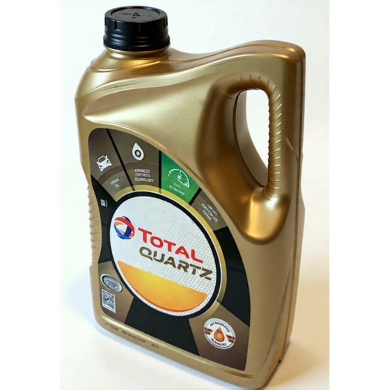 Моторное масло Total Quartz 9000, 5W-40, 4 л, синтетика