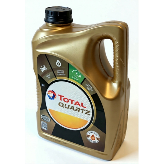 Моторное масло Total Quartz 9000, 5W-40, 5 л, синтетика