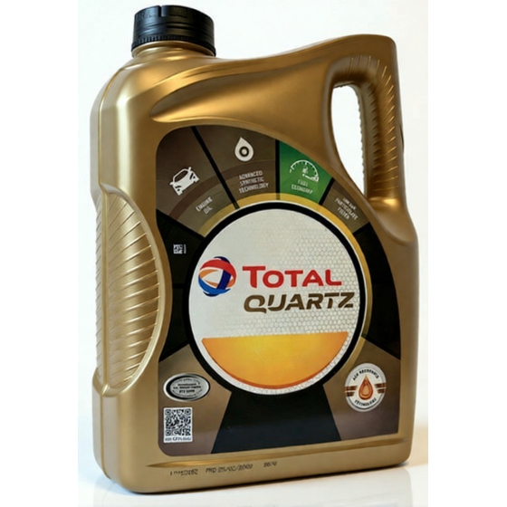 Моторное масло Total Quartz INeo First, 0W-30, 5 л, синтетика