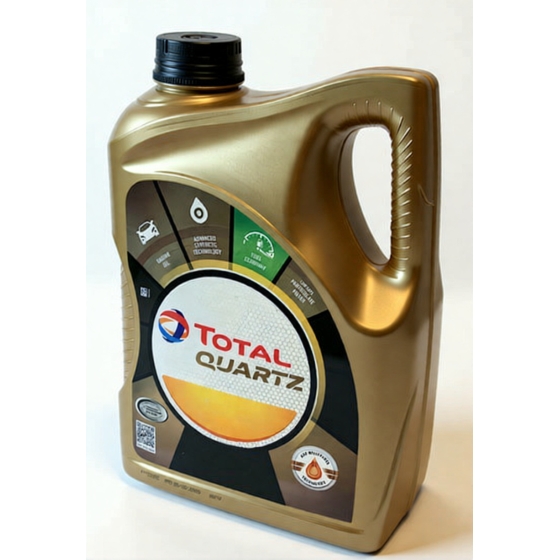 Моторное масло Total Quartz, 15W-50, 4 л, полусинтетика