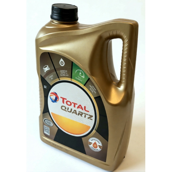 Моторное масло Total Quartz 9000 Energy, 0W-40, 5 л, синтетика