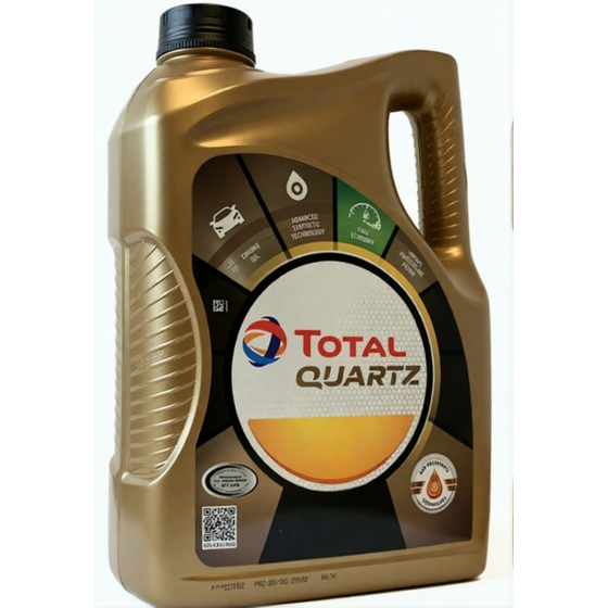 Моторное масло Total Quartz 9000 Energy, 0W-40, 5 л, синтетика