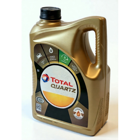 Моторное масло Total Quartz, 10W-40, 4 л, полусинтетика