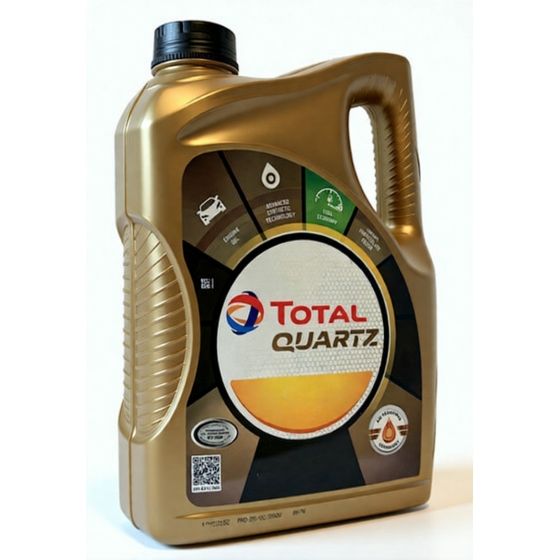 Моторное масло Total Quartz 9000 Energy, 5W-40, 4 л, синтетика