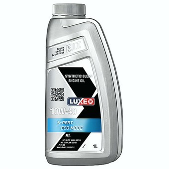 Моторное масло Luxe X-Pert Eco Mode, 10W-40, 1 л, полусинтетика