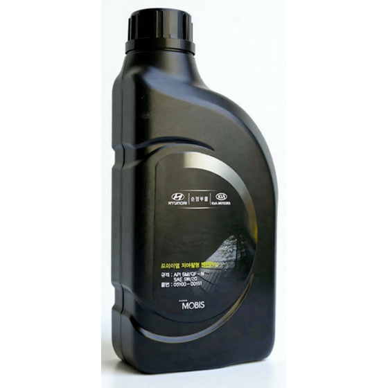 Моторное масло Hyundai/Kia Premium LS Diesel, 5W-30, 1 л, полусинтетика