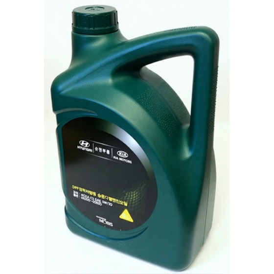 Моторное масло Hyundai/Kia Premium DPF Diesel, 5W-30, 6 л, синтетика