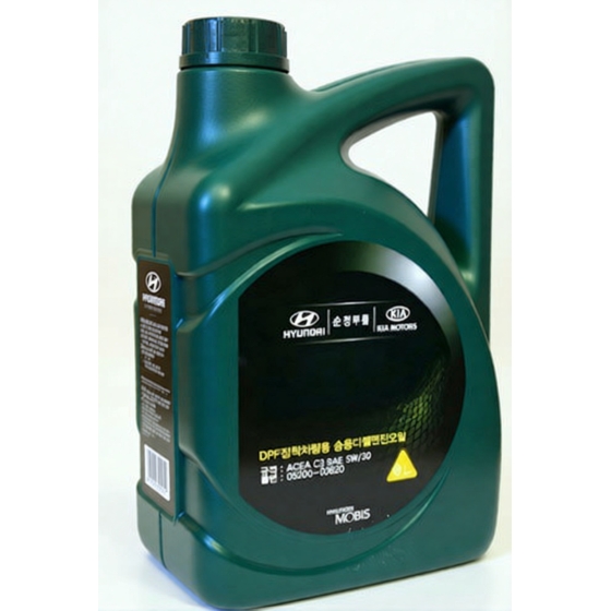 Моторное масло Hyundai Premium LS Diesel, 5W-30, 6 л, полусинтетика