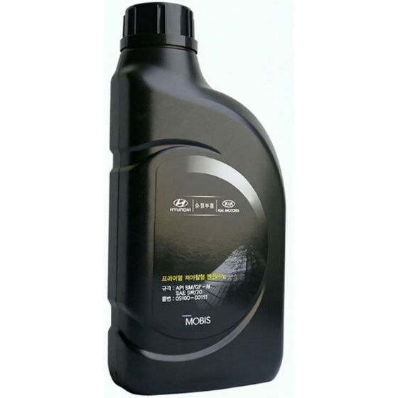 Моторное масло Hyundai Super Extra Gasoline, 5W-30, 1 л, полусинтетика