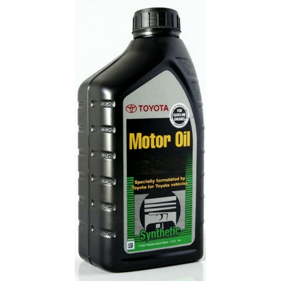 Моторное масло Toyota Motor Oil, SN, 5W-20, 1 л, синтетика