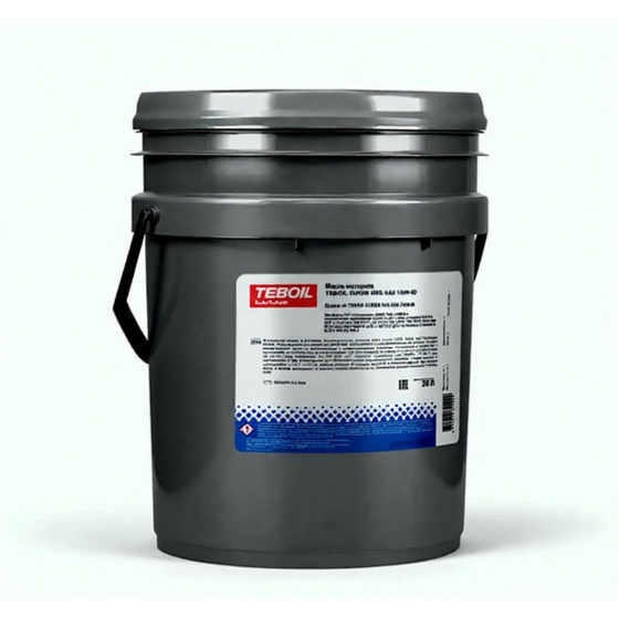 Грузовое масло Teboil Super HPD, 15W-40, 10 л, минеральное