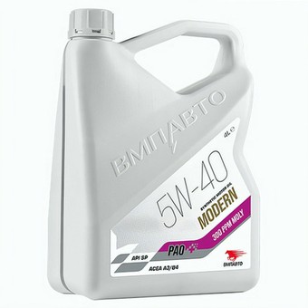 Моторное масло ВМПАВТО Modern, 5W-40, 1 л, синтетика