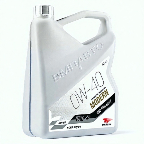 Моторное масло ВМПАВТО Modern, 0W-40, 4 л, синтетика