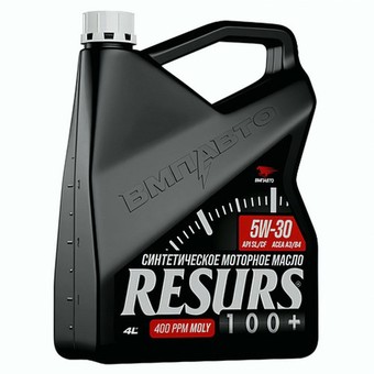 Моторное масло ВМПАВТО Resurs, 5W-30, 5 л, синтетика
