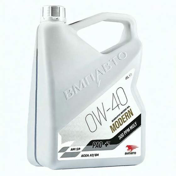 Моторное масло ВМПАВТО Modern, 0W-40, 4 + 1 л, синтетика