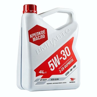 Моторное масло ВМПАВТО Motive, 5W-30, 4 л, синтетика